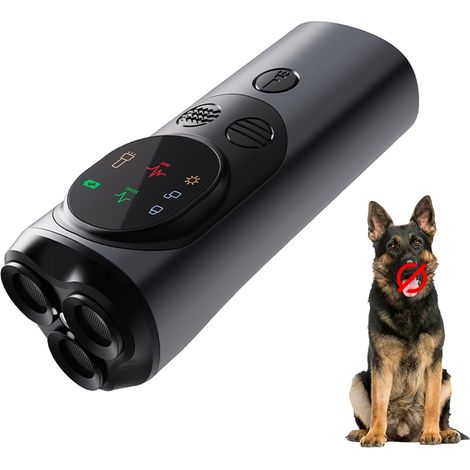 Dispositivo di addestramento a ultrasuoni Pets 2025 - Niente più colpi o urla, basta indicare. Lunga gittata e facile da usare - Anti-abbaio, controllo dell'abbaio, ricaricabile.