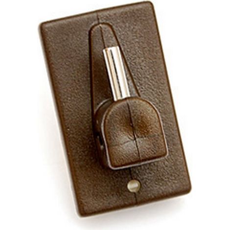 SUPPORTO ADESIVO P/BRIS BRIS PLASTICA MARRONE Q.TA 100 (1/2)