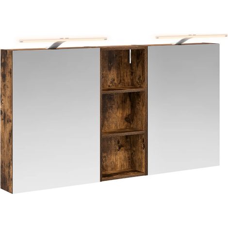 Maison Exclusive - Badezimmerschrank-Set 3 pcs 130 x 14,5 x 70 cm