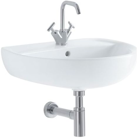 Lavabo bagno Geberit Colibrì 2 65 cm   lavabo e sifone