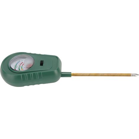Humidimètre, appareil professionnel et précis de mesure de l'humidité des plantes à une seule aiguille, pH-mètre, testeur de sol pour jardin et cour (1/5)