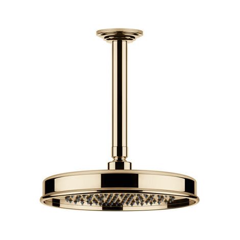 Ducha mural antical Gessi Venti20, D229mm, con articulación y