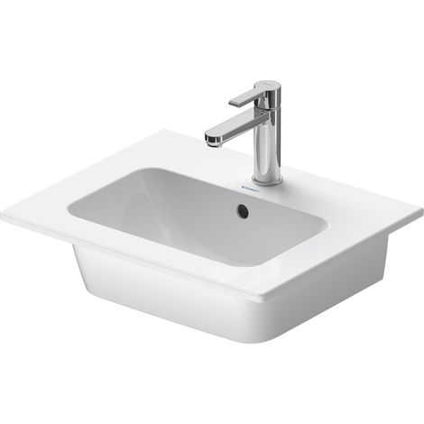 Duravit ME by Starck lavabo pour meuble, avec trop-plein, sans