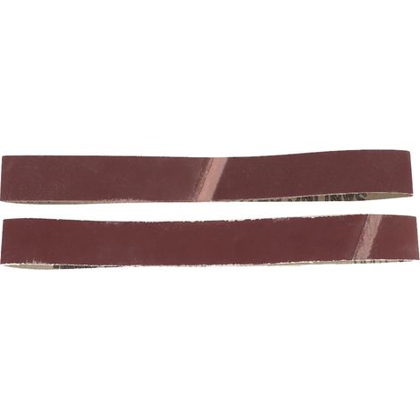 10 bandes abrasives en alumine pour le ponçage, le meulage et le polissage, 53330 (grain 1000)