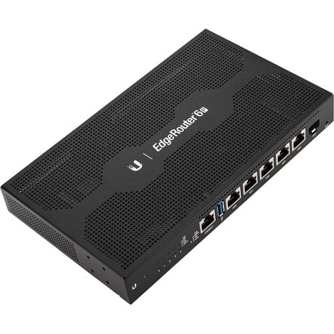 Router Ubiquiti EdgeRouter ER-6P - 5x Gigabit 24V passive PoE, 1xSFP (1/5)