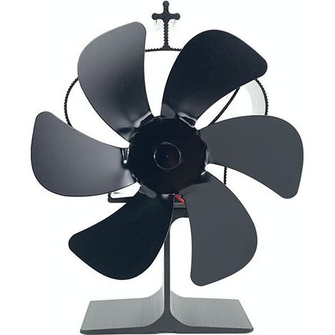 Ventilateur de cheminée, ventilateur thermique à bois, conception silencieuse, adapté à la circulation de la chaleur écologique à la maison (1/4)