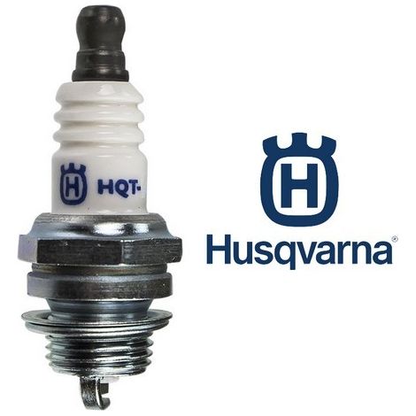 Husqvarna – Bougie d'allumage moteur 2 temps – Démarrage facile – Longévité accrue – Émissions réduites – Compatible débroussailleuses et tronçonneuses