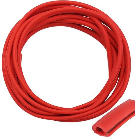 Rouge Protecteur U - Joint d'Étanchéité pour Bord de Porte Voiture, Conçu pour SUV, MPV et la Plupart des Véhicules (1/5)