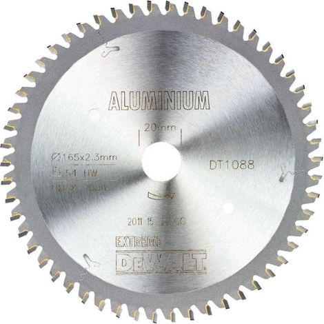 DEWALT Kreissägeblatt Handkreissäge 165/20 mm 54TFZ DT1088-QZ