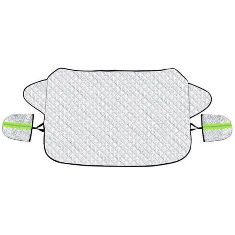4 couches épaississantes de couverture de neige pour pare-brise de voiture avec protection anti-réflexion nocturne pour enlever la neige et prévenir le gel pour SUV, camion, berline, camionnet (1/4)