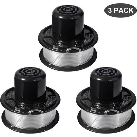 Compatible con BLACK+DECKER RS-136-BKP y A6226-X J Carrete de repuesto para hilo de corte