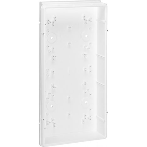 Bac d'encastrement étroit isolant faible profondeur pour coffret 2 rangées avec platine épaisseur 45mm LEGRAND 005104