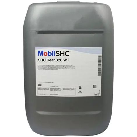 Mobil SHC Gear 320 WT Wind Turbine Gear Oil ISO VG 320 - 20-liter container