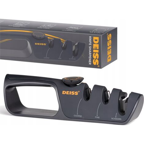 Deiss PRO Messerschärfer mit einstellbarem Winkel