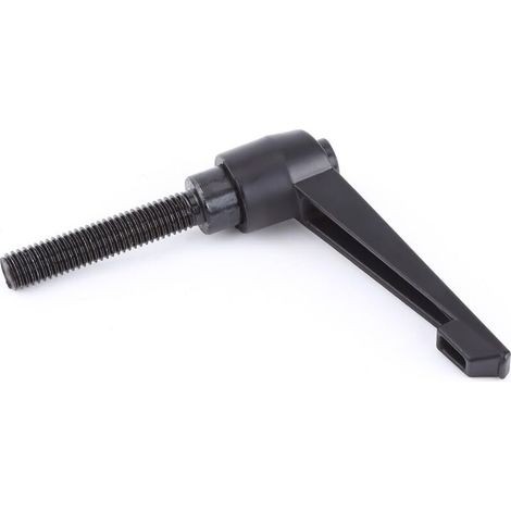 piece clamping lever handle, adjustable clamping lever handle with hexagonal socket, M10 male thread 25-50 mm, adjustable alloy knob handle clamping lever (M1040) A (1/4)