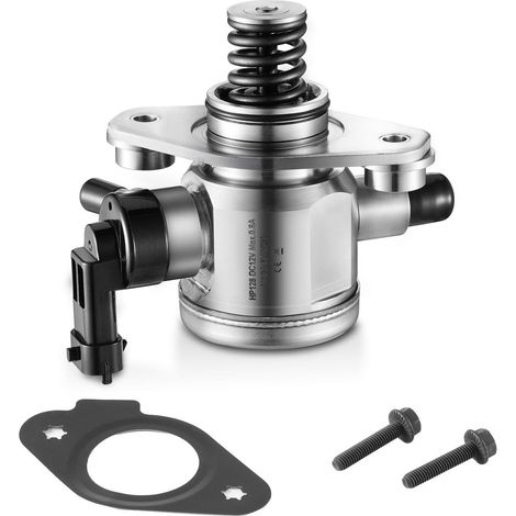 Hochdruck-Kraftstoffpumpe mit Dichtung und Schrauben, passend für Buick LaCrosse, Regal, Verano, Chevrolet Captiva Sport, Equinox, Impala, Malibu, GMC Terrain 2010–2017, 2,4-Liter-Vierzylinder, Edelst (1/5)