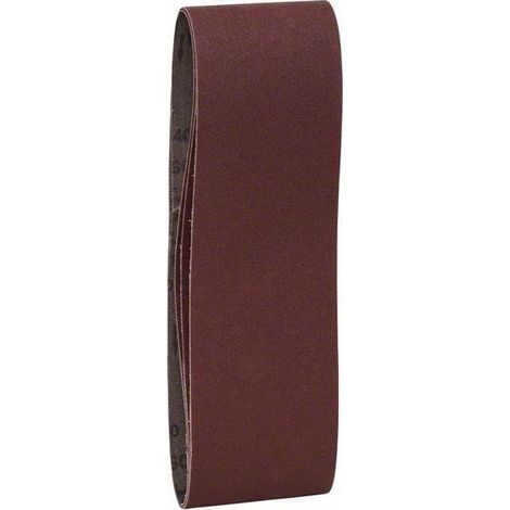 Bosch Schleifband-Set für Bandschleifer rote Qualität K=100 75 x 533 mm 3-tlg. - 2609256219 (1/2)
