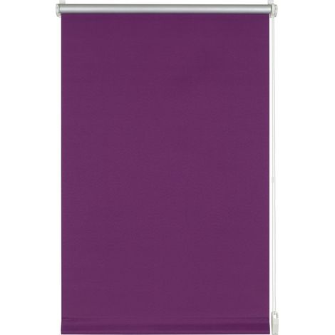 GARDINIA EASYFIX Tenda a rullo termica, Fissaggio a incastro o con adesivo, Altamente riflettente, Risparmio energetico, Opaco, Incl. materiale di montaggio, Lilla, 90 x 210 cm (LxH) (1/5)