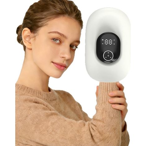Massaggiatore manuale con calore e compressione, dita individuali, massaggiatore manuale senza fili per artrite e tunnel carpale, 4 modalità, 5 livelli (1/5)