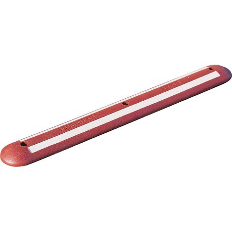 Moravia Trennbalken rot weiß reflektierend 1200 x 150 x 45 mm + Dübelmaterial