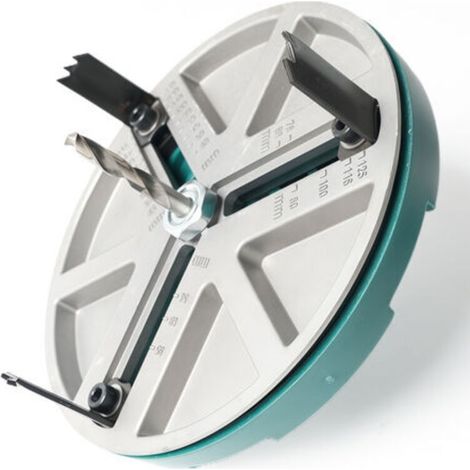 Adjustable Hole Saw, Adjustable Diameter 45-130 mm, for Solid Wood, Plasterboard, Aluminum Composite Panels, Plastic Panels (1/5)