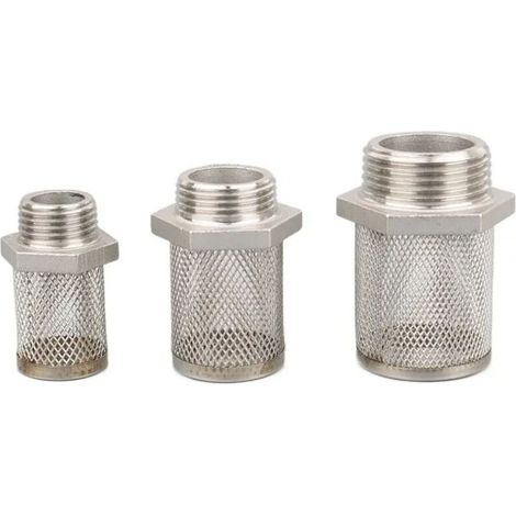Filtre à mailles en acier inoxydable 304 (32 mm) pour tuyau d'arrosage, pompe de jardin, filtre à eau, filtre métallique.