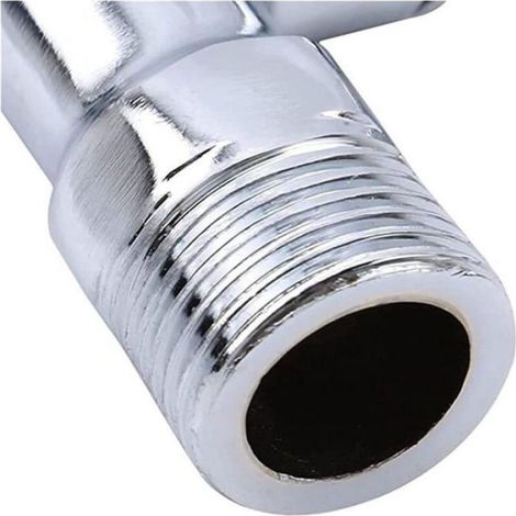 Robinet Antivol - Laiton Galvanisé - Pour Machine À Laver Et Arrosage Extérieur - 1 Unité (1/4)