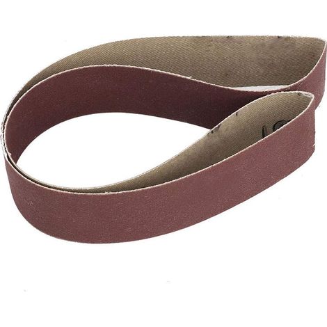 10 pièces ceinture abrasive d'alumine, bande de ponçage meulage de polissage des sangles de papier de verre, 533x 30mm pour ponceuse à bande, joint affleurant(1000) (1/5)