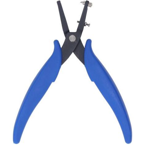 QORVA-Poinçon à métal 1,6 mm - Pour tôle/plastique avec manche en PVC