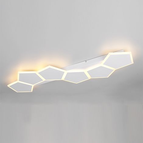 Lampe de plafond unique Zaya M blanc - 636819631 (1/3)