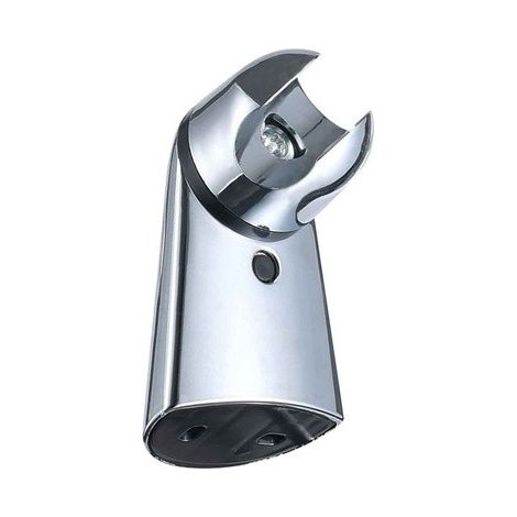 Kronenhalterung für Dusche aus ABS mit chromem Finish und progressivem Schließmechanismus