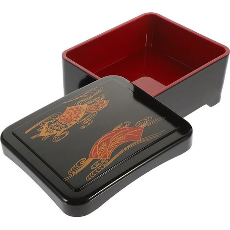 Boîte à lunch Bento portable en acrylique de grande capacité (1/5)