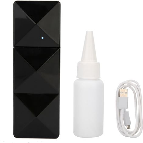 Humidificateur portable USB Nano à brumisation pour le visage, vaporisateur d'atomisation noir (1/5)