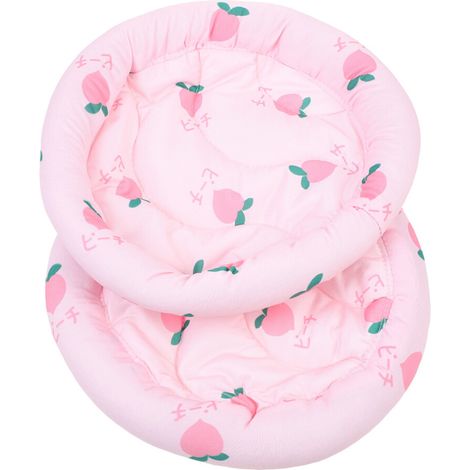 Confezione da 2 tappetini rinfrescanti per criceti, rosa ghiaccio seta, lettino estivo per piccoli animali