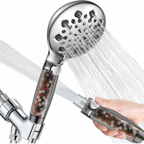 Green Mobility – Pommeau de douche économe en eau – Filtration en trois étapes – 9 modes (1/5)