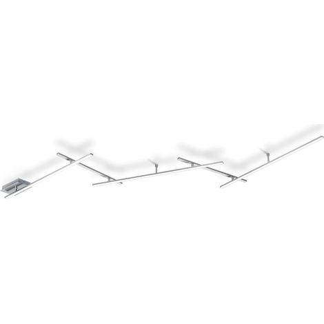 Plafoniera da Interno a LED in Metallo Nickel Opaco (1/3)