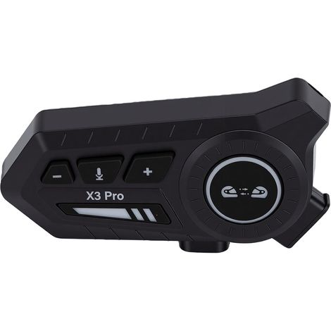Casque de Moto Bluetooth, étanche IPX6, Anti-poussière, Connexion Stable Bluetooth 6.0, Batterie Longue 1000 MAh, Haut-Parleur HiFi Double Conversation (1/5)