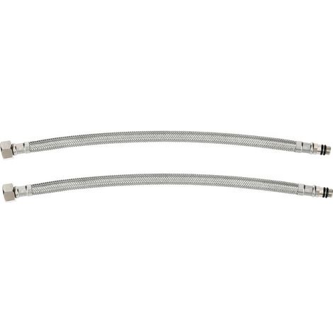 Garis R09 P007 Flessibile Inox 35 cm Maschio-Femmina
