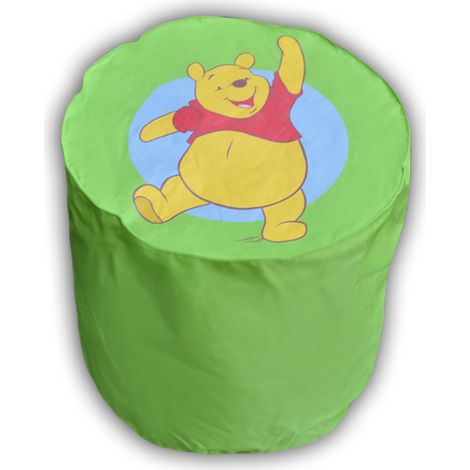 Pouf vert Winnie l'Ourson ø 45 cm (1/2)