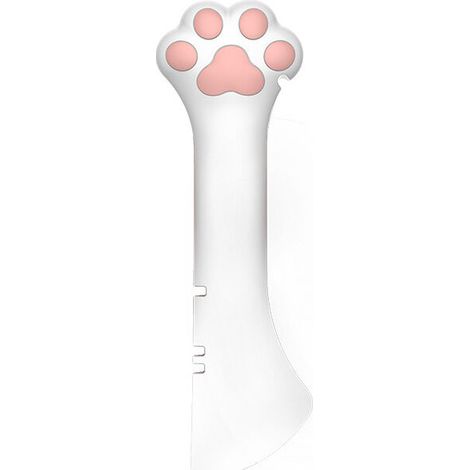 Cuillère pour animaux de compagnie ouvre-boîte pour chat fournitures pour chat alimentation pelle pour chat,blanc (1/5)