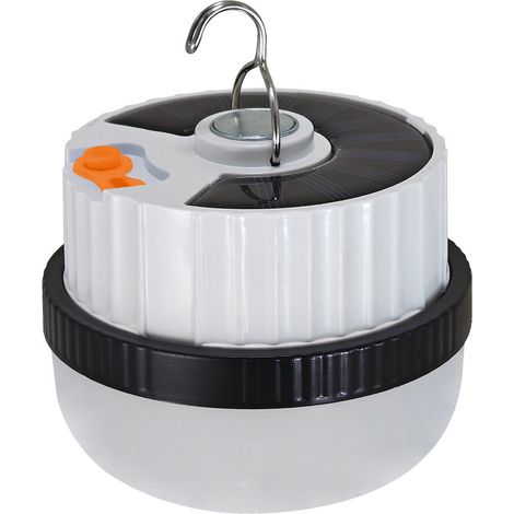 Lampada campeggio LED 10W solare/USB 4000K Eko-Light (1/5)