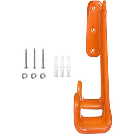 Support mural robuste pour tronçonneuse, crochet de suspension, rangement d'outils efficace (1/5)