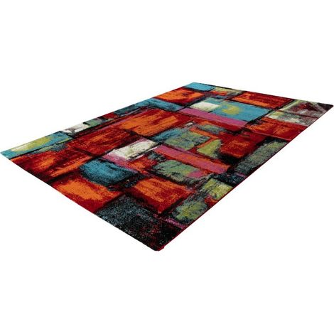 Alfombra infantil y juvenil 290x200cm, diseño F504E en colores multicolor - Confort y elegancia para tu interior. (1/5)