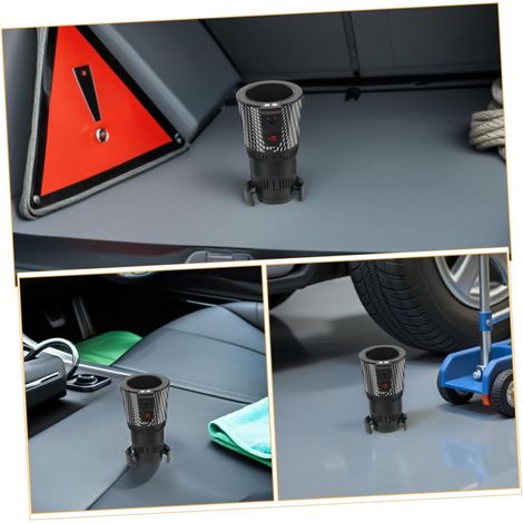 Tazza riscaldante e rinfrescante per auto, mini portatile con display della temperatura, resistente e versatile per riscaldare e raffreddare le bevande (1/4)