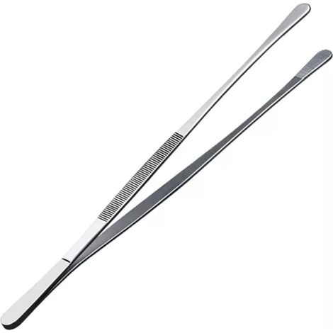 2pièces Pince à Barbecue Multifonctionnelle Inoxydable Ergonomique Pour Grillades Camping Et Cuisine Accessoire De Cuisson Pratique Et (1/5)