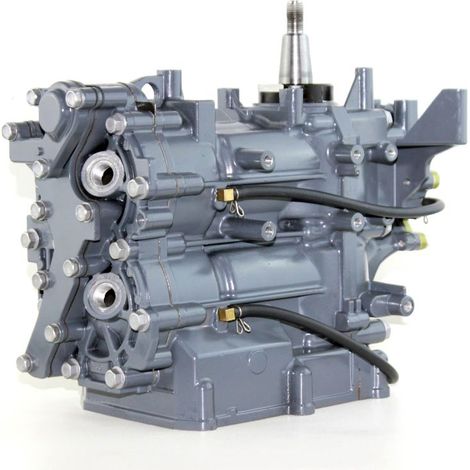 6B4-15100-00-1S Ensemble carter de vilebrequin pour moteur hors-bord Yamaha 2 temps 15 chevaux modèle 6B4 (1/5)