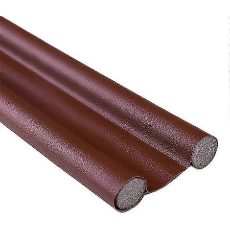 Joint d'étanchéité de bas de porte (kaki foncé) - Accessoire anti-bruit et anti-fumée (1/5)