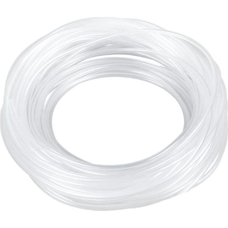 Tube en Silicone Non Toxique 4mm/5.6mm x 10 Mètres pour Tuyau d'air, Tube en PVC Flexible Idéal pour Réservoir et Aquarium (1/4)
