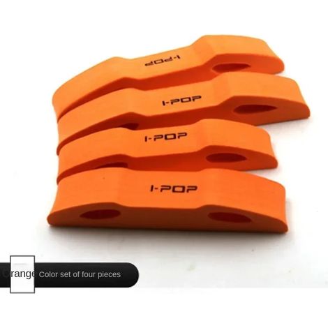 (orange) Autocollant anti-collision pour voiture, bande de protection en mousse pour rétroviseur intérieur, bande anti-collision pour poignée de porte, protection anti-rayures (1/4)