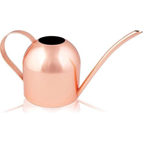 30 onces. Arrosoir en cuivre - Arrosoir en métal avec Long Bec, arrosoir Parfait pour Plantes d'extérieur et d'intérieur (Plantes d'intérieur) - Mini arrosoir idéal (1/5)